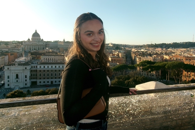 Alexandra in Rome 
