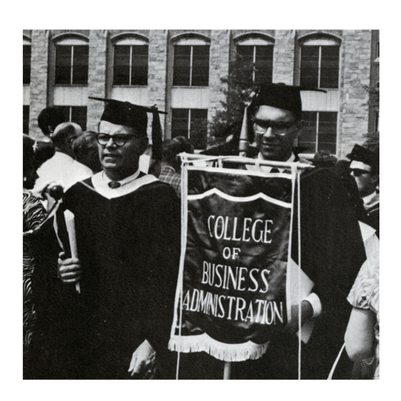 College of Business commencement 1967