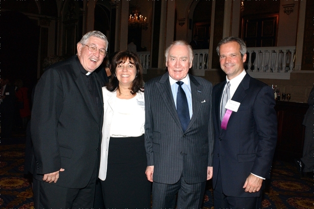 Fr. James Dorr, C.M. with Hugh Carey  