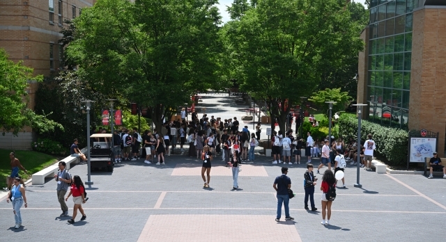 Path to St. John's Residence Village.