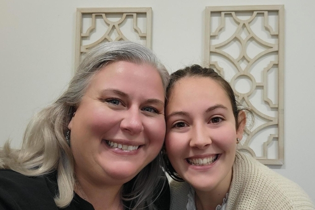Amy Arcario and Rocio selfie