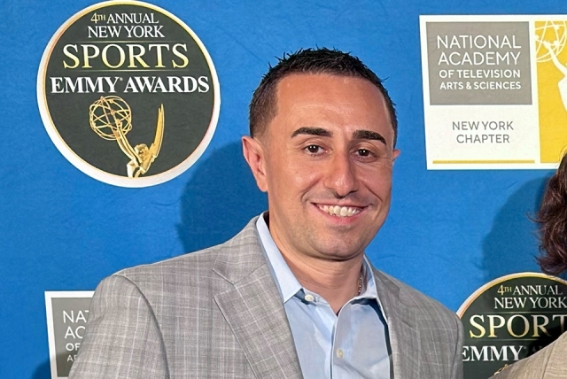 Anthony Ingrassia '05CCPS sports Emmy winner