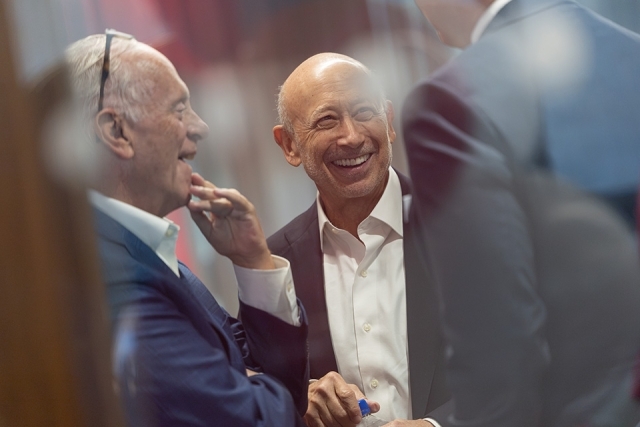 Lloyd Blankfein visit to Tobin