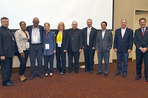 Speakers and participants of the 10th Biennial Vincentian Chair of Social Justice Conference,