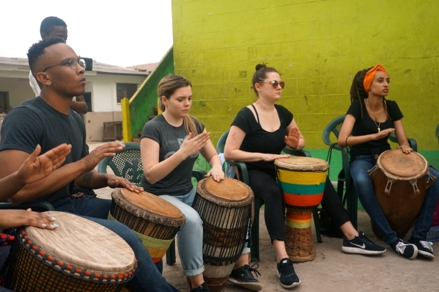 In First Visit to Ghana, Ozanam Scholars Use Field of Study to Address Social Injustices 