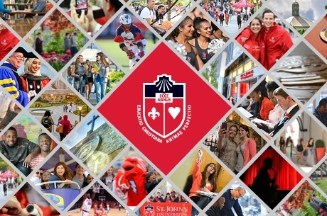 Collage of images from St. John's University