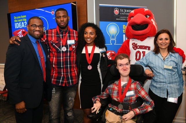 Pitch Johnny 2017 Winners with Johnny Thunderbird and the Dean