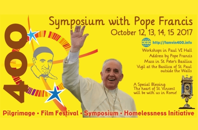 The Vincentian family will gather in Rome, Italy, this weekend to celebrate the 400th anniversary of the Vincentian charism at t