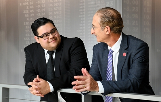 Esteve Jimenez ’16TCB, ’17MBA and William Reisel, Ph.D.