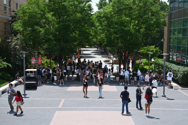 Path to St. John's Residence Village.