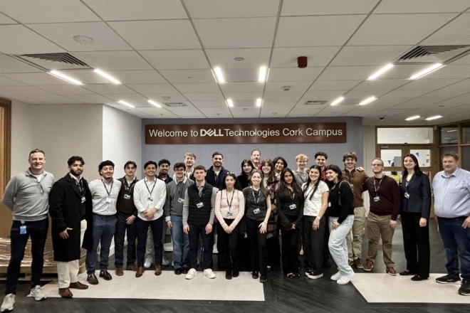 Cox Honors DELL Visit