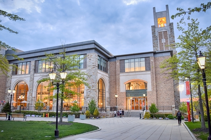 D'Angelo Center at Dusk