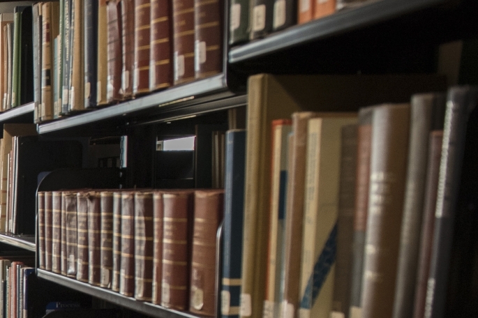 Shelf of Law Library