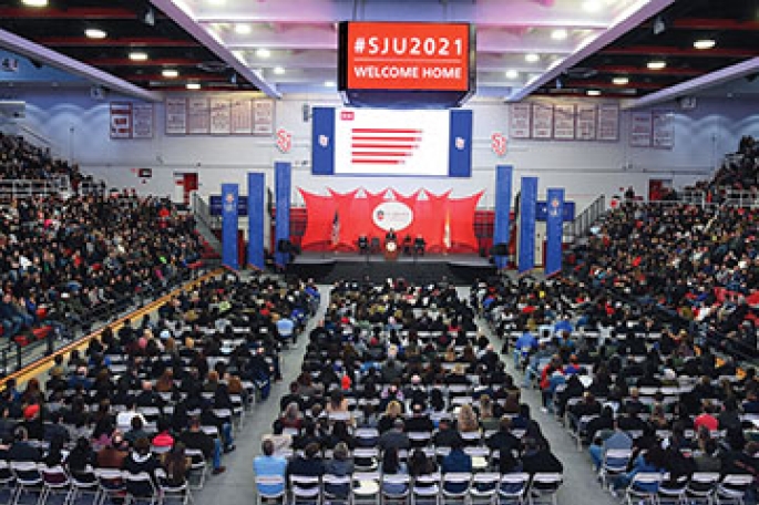 Accepted Students at ASD in Carnesecca Arena