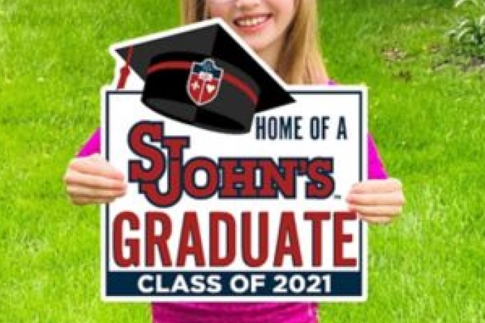 St. John's Class of 2021 Lawn Sign