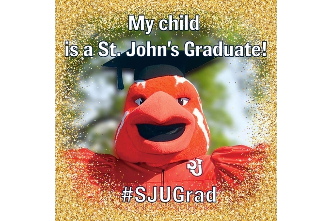 My child graduated St. John's University!  #SJUGrad