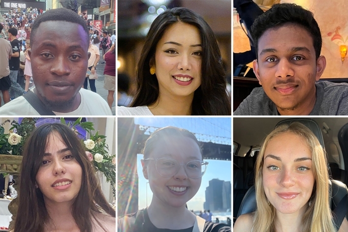 Composite of Fall 2024 New International Students