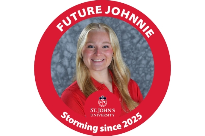 St. John's University Future Johnnie Accepted Student Day Photo Frame Storming Since 2025