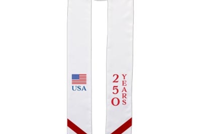 USA 250 Anniversary Stole