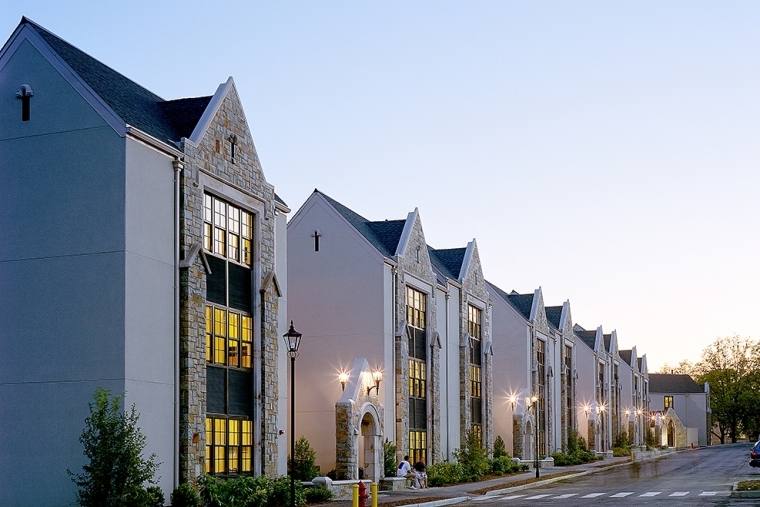 Exterior of Residence Halls 