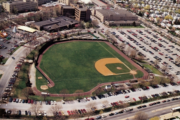 Baseball Field aerial view