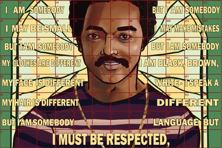 Jesse Jackson Mosaic