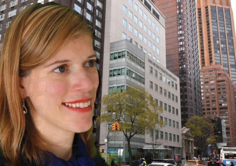 Despina Siolas against city background