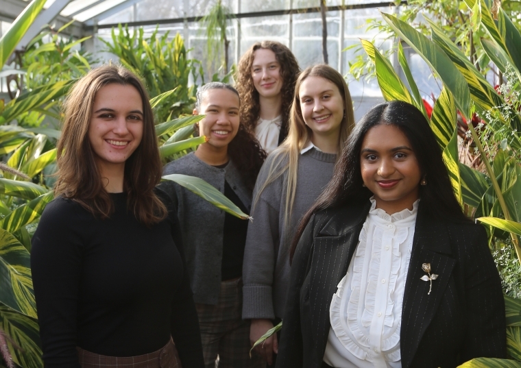 Student leaders of the Catalyst Project