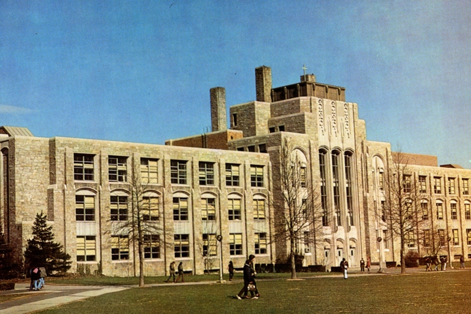 St. John Hall in 1977