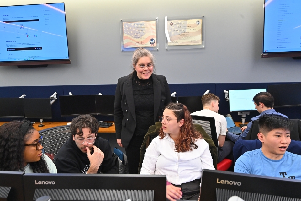 St. john's unviersity cybersecurity lab 