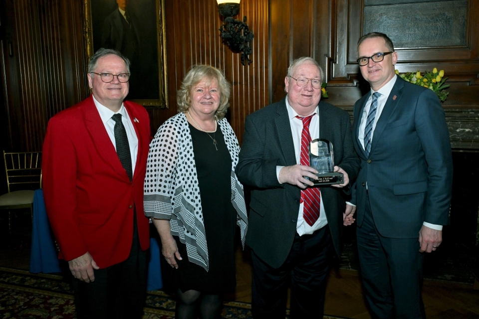 Founder Society event guests and honorees 