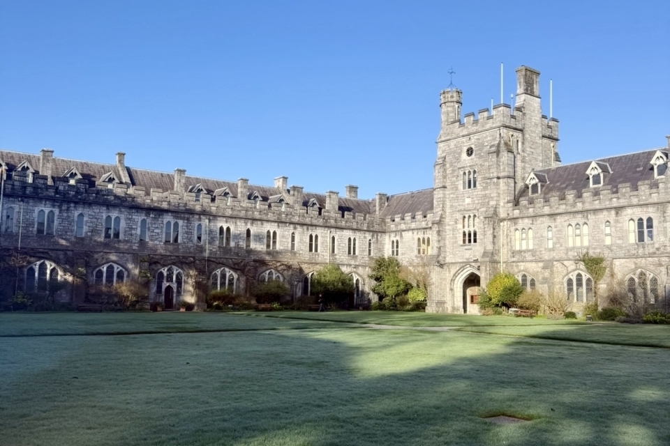 University College Cork during my trip to Cork through the Honors Program.