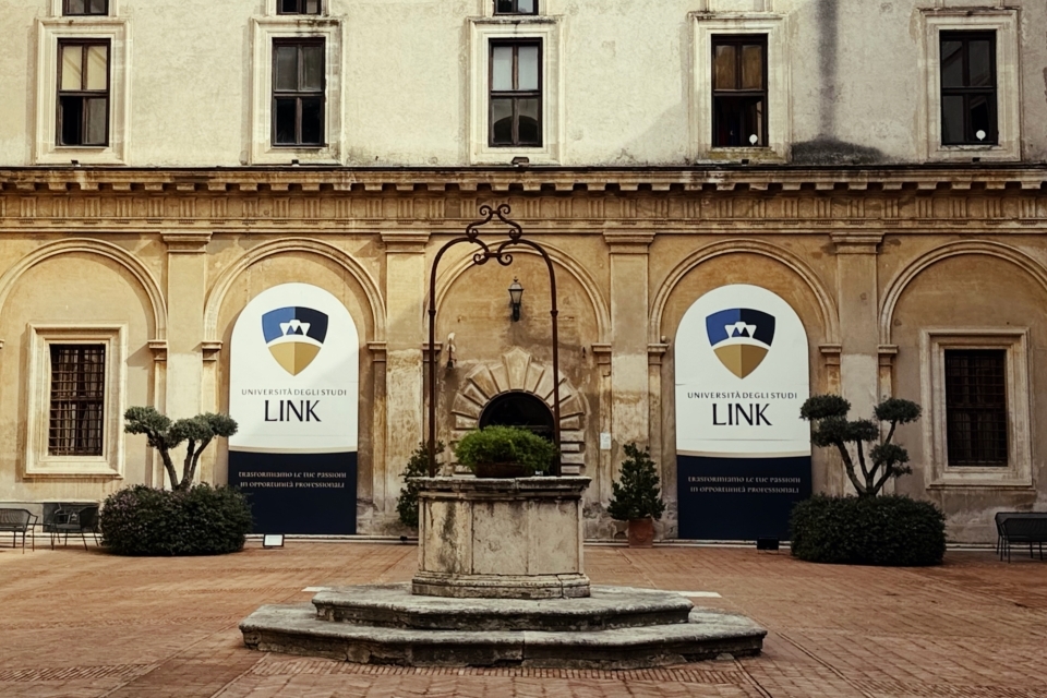 The front of LINK University