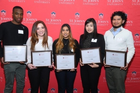 Students receiving SHiNE honors
