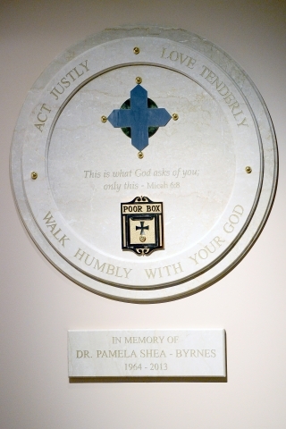 Pamela Shea-Byrnes Memorial plaque