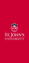 St Johns University logo