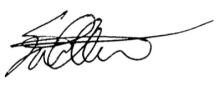 Provost's Newsletter signature