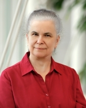 Women headshot in red 