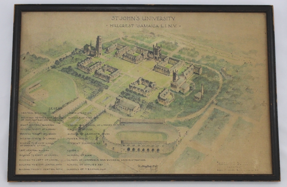 Master Plan of Queens Campus Site, c.1936