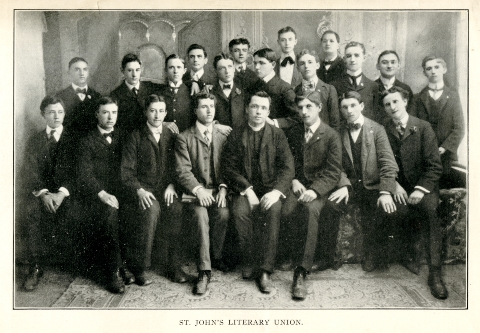 St. John's Literary Union 1900-1901