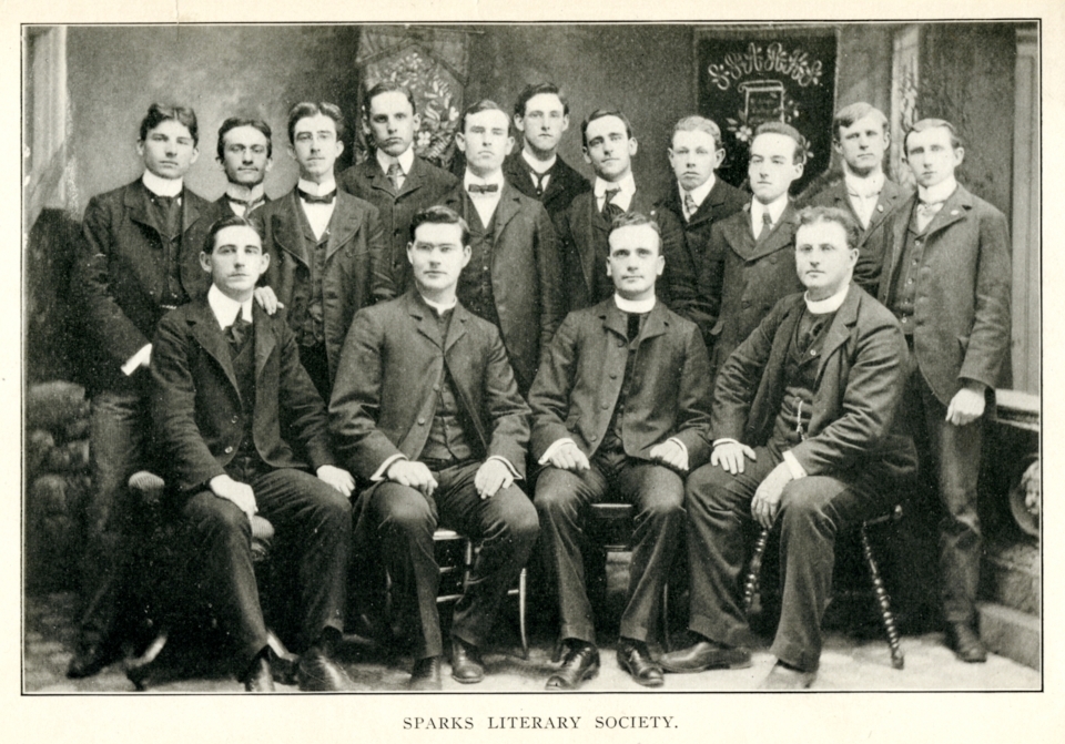 Sparks Literary Society 1900-1901