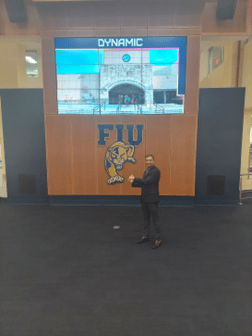 Dr. Bukhari at Florida International University