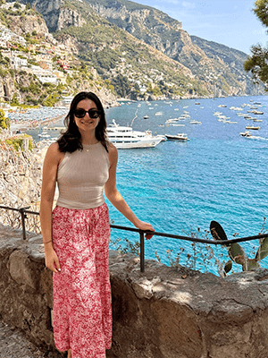 Alexandra Cicala by the sea