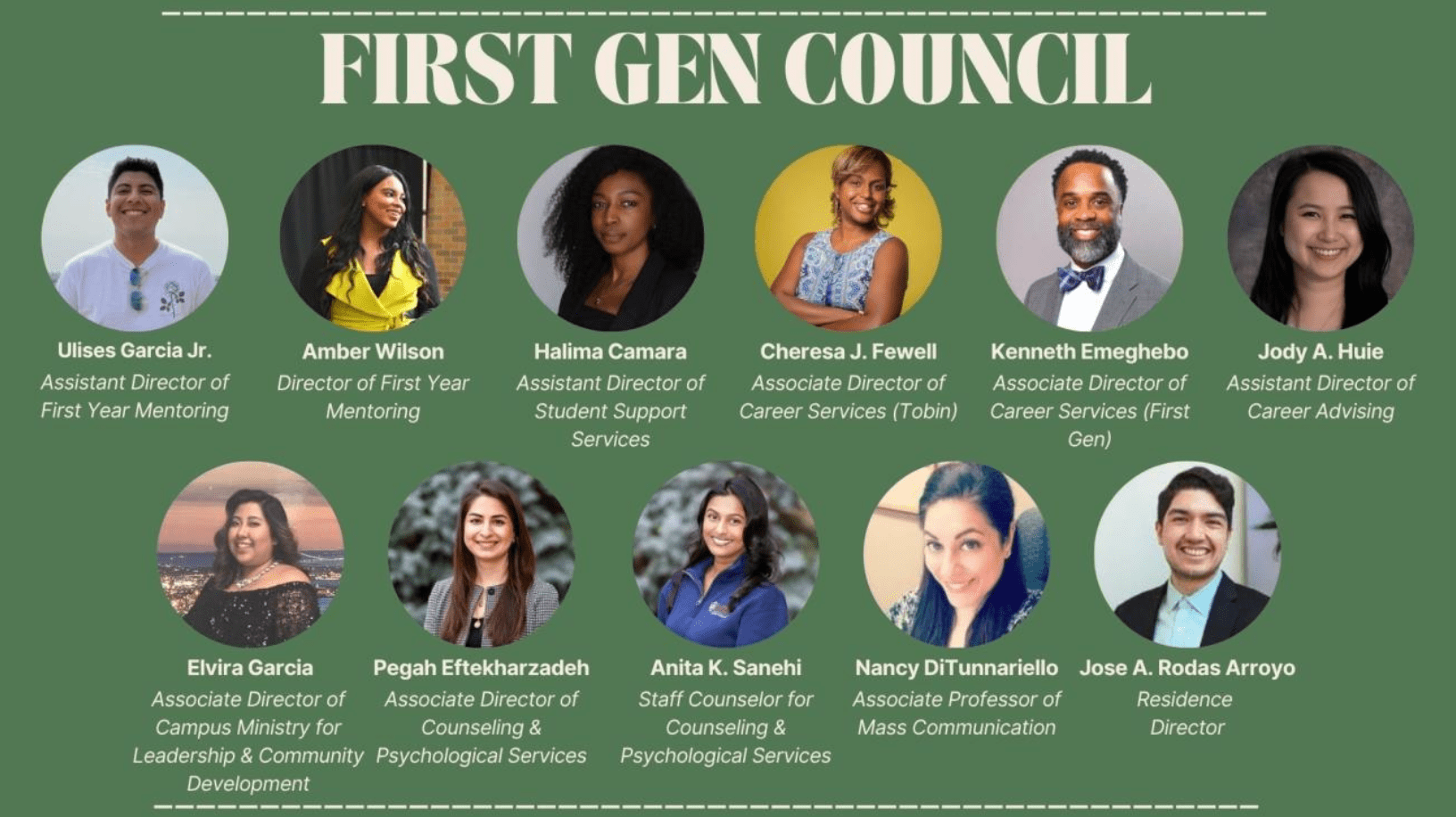 First Generation Council at St. john's 