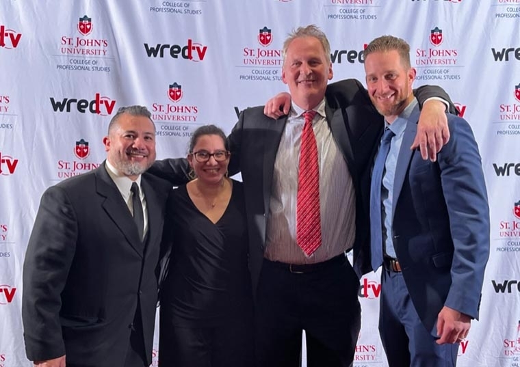 Group of professionals in formal attire 