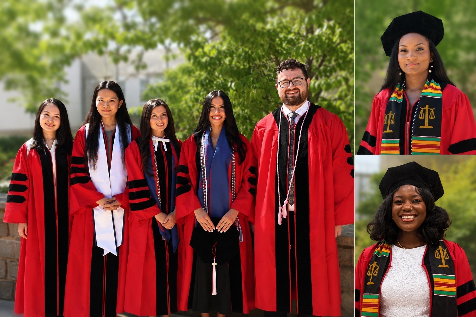 Composite photo of St. John's Law Pro Bono Scholars