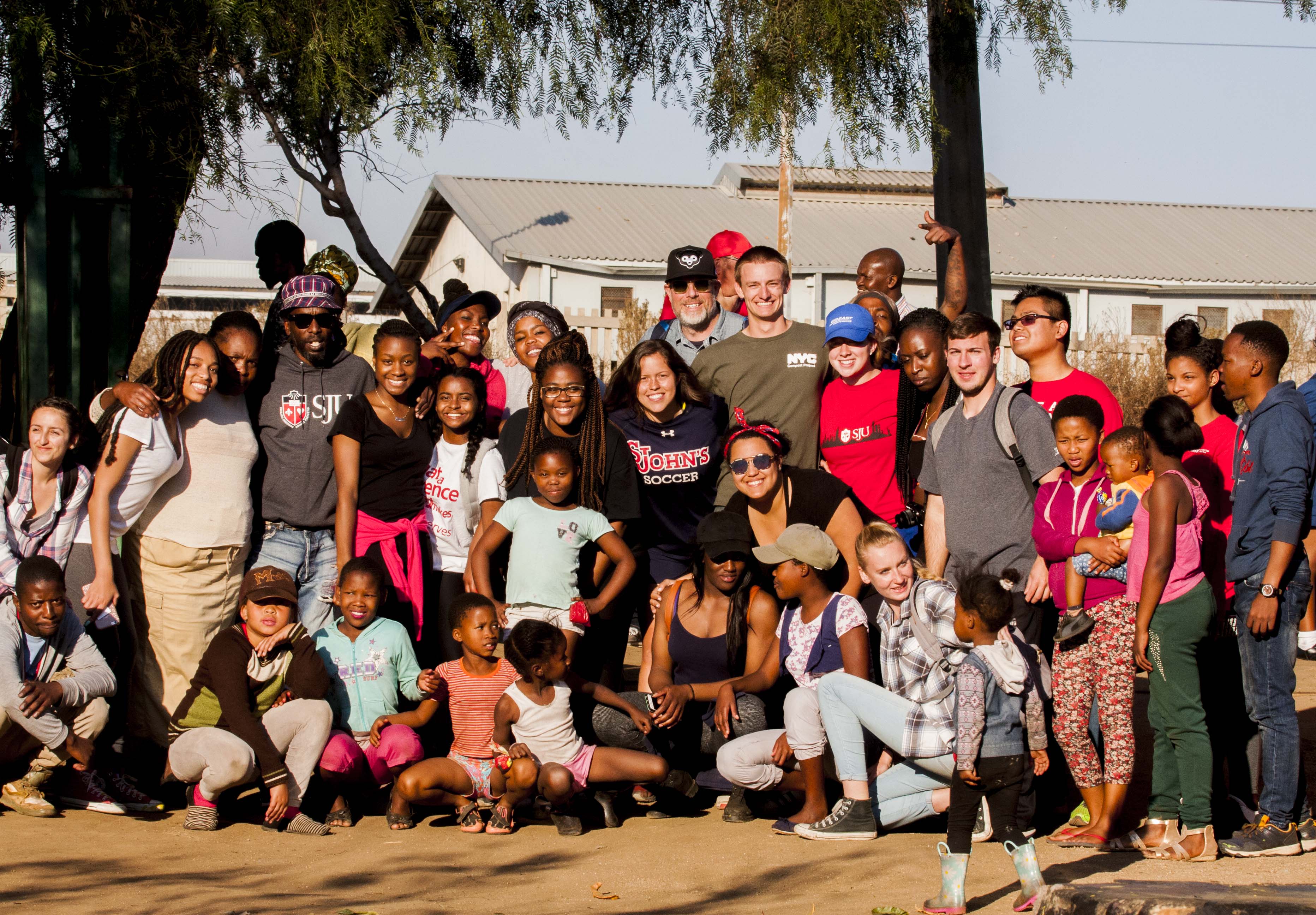 St. John's Students on a Service-Learning Trip